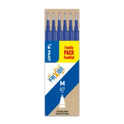 LOT 6 RECHARGES BLEU POUR STYLO FRIXION