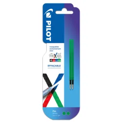 LOT 2 RECHARGES VERT POUR STYLO 4 COULEURS FRIXION