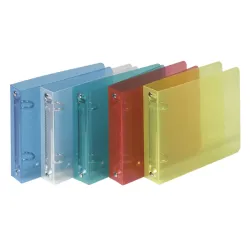 CLASSEUR POLYPRO 148X210 2 ANNEAUX FORMAT ITALIENNE