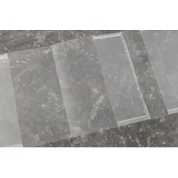 LOT 7 COUVRE-LIVRES PREDECOUPÉS TRANSPARENTS INCOLORES