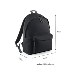 SAC A DOS NOIR -...