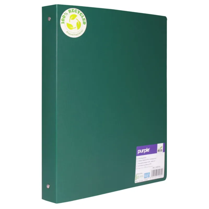 CLASSEUR POLYPRO DOS 40MM 4 ANNEAUX VERT - Qualité supérieure